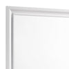 Wall Mirror with Rectangular Molded Wooden Frame White By Casagear Home BM246085