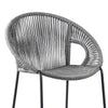 Rina Barstool | 30’’ | Rope Woven Seat | Gray BM246128