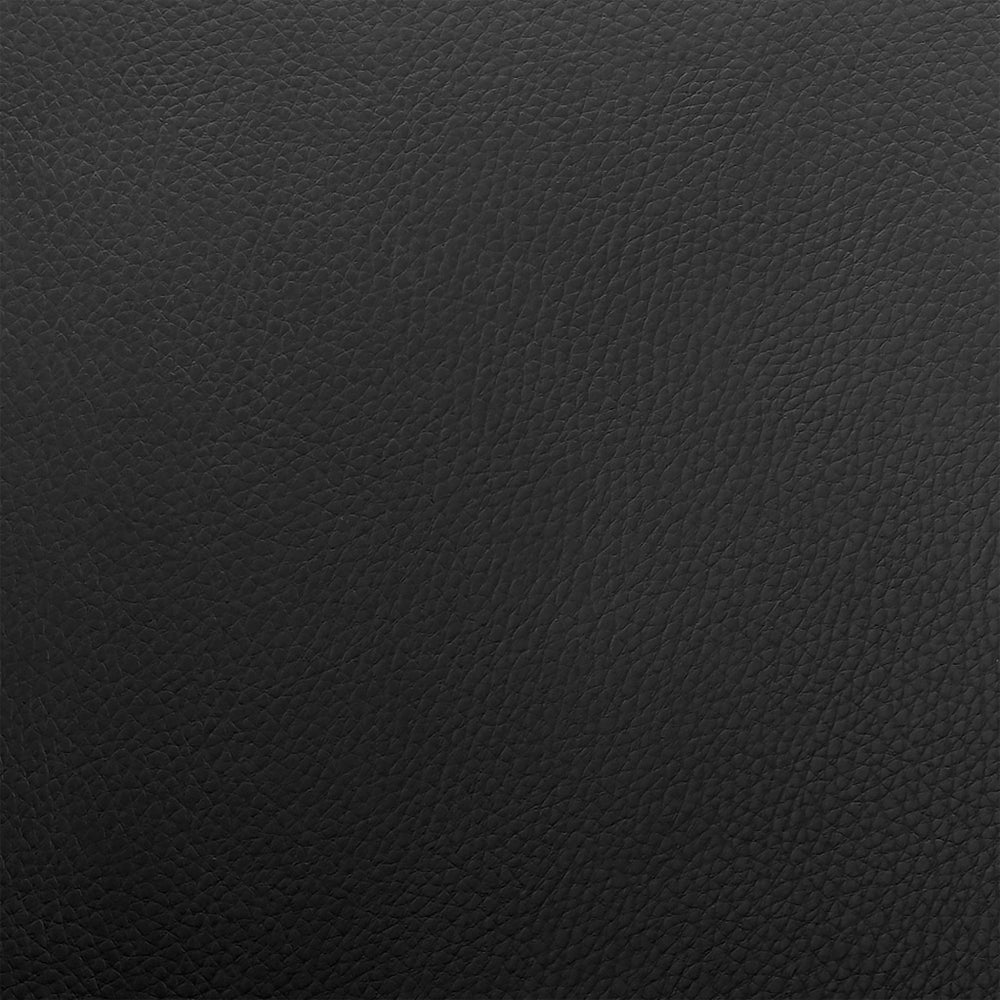 Leatherette Dining Chair with Slightly Curved Seat Black By Casagear Home BM248195