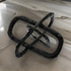 Liora Accent Decor | Oval Interlinks | Black