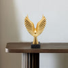 Liora Table Decor | 20" | Resin Eagle | Block Base | Gold