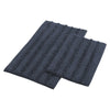 Veria 2 Piece Bath Mat | Textured Loops | Navy Blue