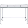 Rectangular Storage Writing Desk White BM250366