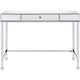 Rectangular Storage Writing Desk White BM250366