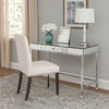 Rectangular Storage Writing Desk, White