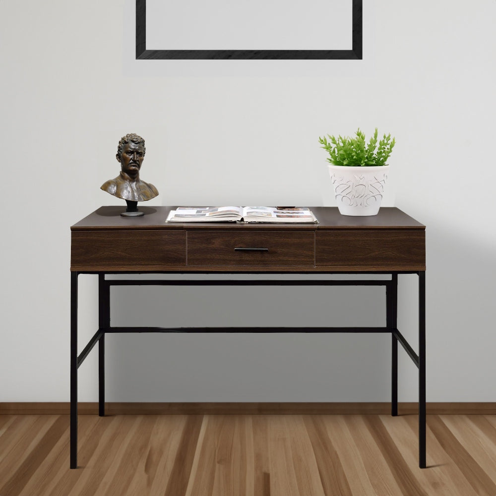 Mira Writing Desk | Lift Top | USB Plugin | Brown
