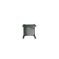 End Table with Wooden Square Tapered Legs, Gray By Casagear Home