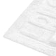 Veria 2 Piece Bath Mat with FRESH Sculpted Details The Urban Port White By Casagear Home BM250887