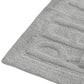 Veria 2 Piece Bath Mat with RELAX Sculpted Details The Urban Port Gray By Casagear Home BM250896