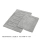 Veria 2 Piece Bath Mat with RELAX Sculpted Details The Urban Port Gray By Casagear Home BM250896