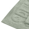 Veria 2 Piece Bath Mat with SPLASH Sculpted Details The Urban Port Green By Casagear Home BM250898