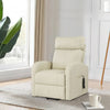 Preston Power Lift Recliner | Faux Leather | Wired Controller | Off White