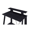 Writing Desk with V Shaped Frame Black BM251347