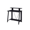 Writing Desk with V Shaped Frame, Black