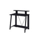 Writing Desk with V Shaped Frame, Black