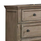 Dresser with 1 Hidden Drawer and Weathered Look Gray By Casagear Home BM252503