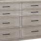 Dresser with Elegant Pull Handles Antique White By Casagear Home BM253012