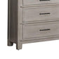 Dresser with Elegant Pull Handles Antique White By Casagear Home BM253012