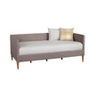 Luna Daybed | Fabric Upholstery | Wood Frame | Dark Gray