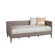 Luna Daybed | Fabric Upholstery | Wood Frame | Dark Gray