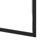 Mirror with Rectangular Wooden Encasing, Black