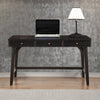 Nova Writing Desk | 3 Drawers | Angled Legs | Black