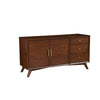 Sideboard with 3 Drawers and 2 Doors, Walnut Brown