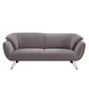 Sofa with Slight Flared Arms and Angled Metal Legs Gray BM262225