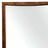 Mirror with Rectangular Wooden Frame Cherry Brown BM263071