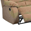 Reclining Loveseat with Pull Tab Reclining Motion Mocha Brown By Casagear Home BM263464