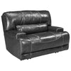 Wide Seat Manual Recliner with Track Arms Gray By Casagear Home BM263611