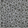 Transitional Sandstone Wall Decor with Bubble Pattern Large Gray BM26616