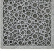 Transitional Sandstone Wall Decor with Bubble Pattern Large Gray BM26616