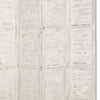Wooden 4 Panel Foldable Floor Screen with Textured Panels White BM26671