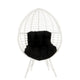 Arlo Lounge Chair | Wicker Patio | Angled Metal Legs | White BM269036