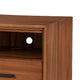 TV Console with 3 Drawers and 3 Compartments, Brown