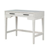 Writing Desk with 2 Drawers and Wooden Frame, Off White