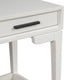 Writing Desk with 2 Drawers and Wooden Frame, Off White