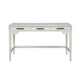 Writing Desk with 3 Drawers and Wooden Frame, Off White