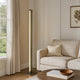 Preston Floor Lamp | 61" | Wood Column | Dimming LED | Brown