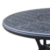 Outdoor Dining Table | 52’’ Round | Cast Metal | Dark Bronze BM272411