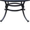 Outdoor Dining Table | 52’’ Round | Cast Metal | Dark Bronze BM272411