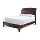 Kyle Low Profile Wood California King Bed Sleigh Headboard Cherry Brown BM272986