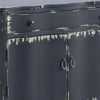 36 Inch 2 Door Console Sideboard Cabinet Shelf Drawer Antique Gray BM273244
