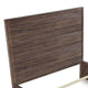Cas Sengon Tekik Low Profile Panel King Bed Rough Hewn Brown