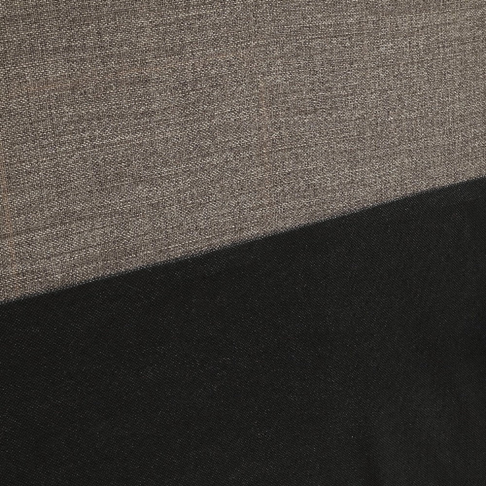 Rue California King Headboard High Rolled Back Button Tufted Linen Gray BM274113