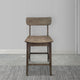 Barstool | Rubberwood | Panel Back | Brown