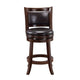 Pal Swivel Counter Stool | 24’’ | Faux Leather | Cappuccino BM274331