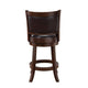 Pal Swivel Counter Stool | 24’’ | Faux Leather | Cappuccino BM274331