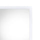 32 Inch Wall Mirror Sleek Rectangular Portrait Wood Frame White